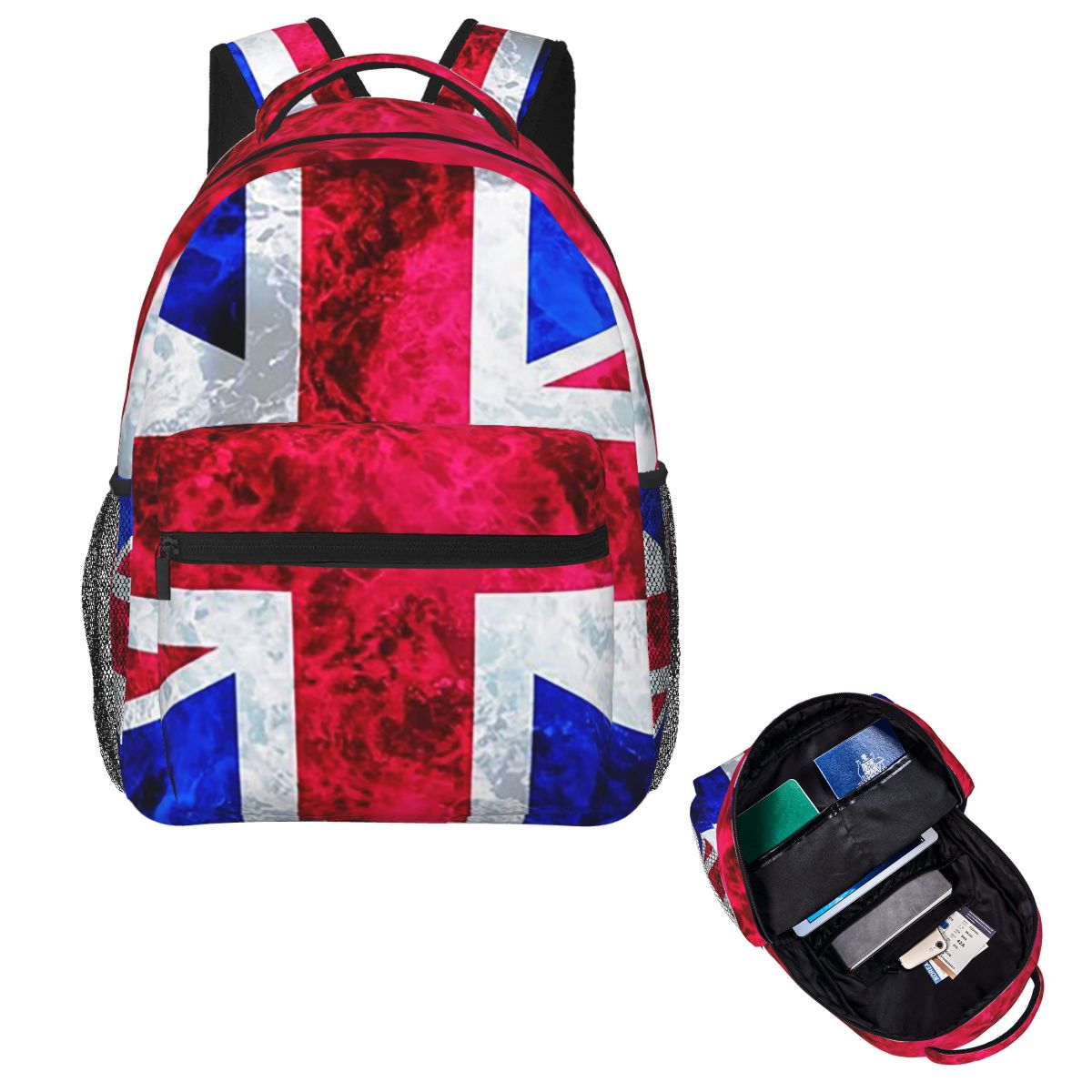 Women Bags Uk - 영국 국기 유니언 잭 영국 학생