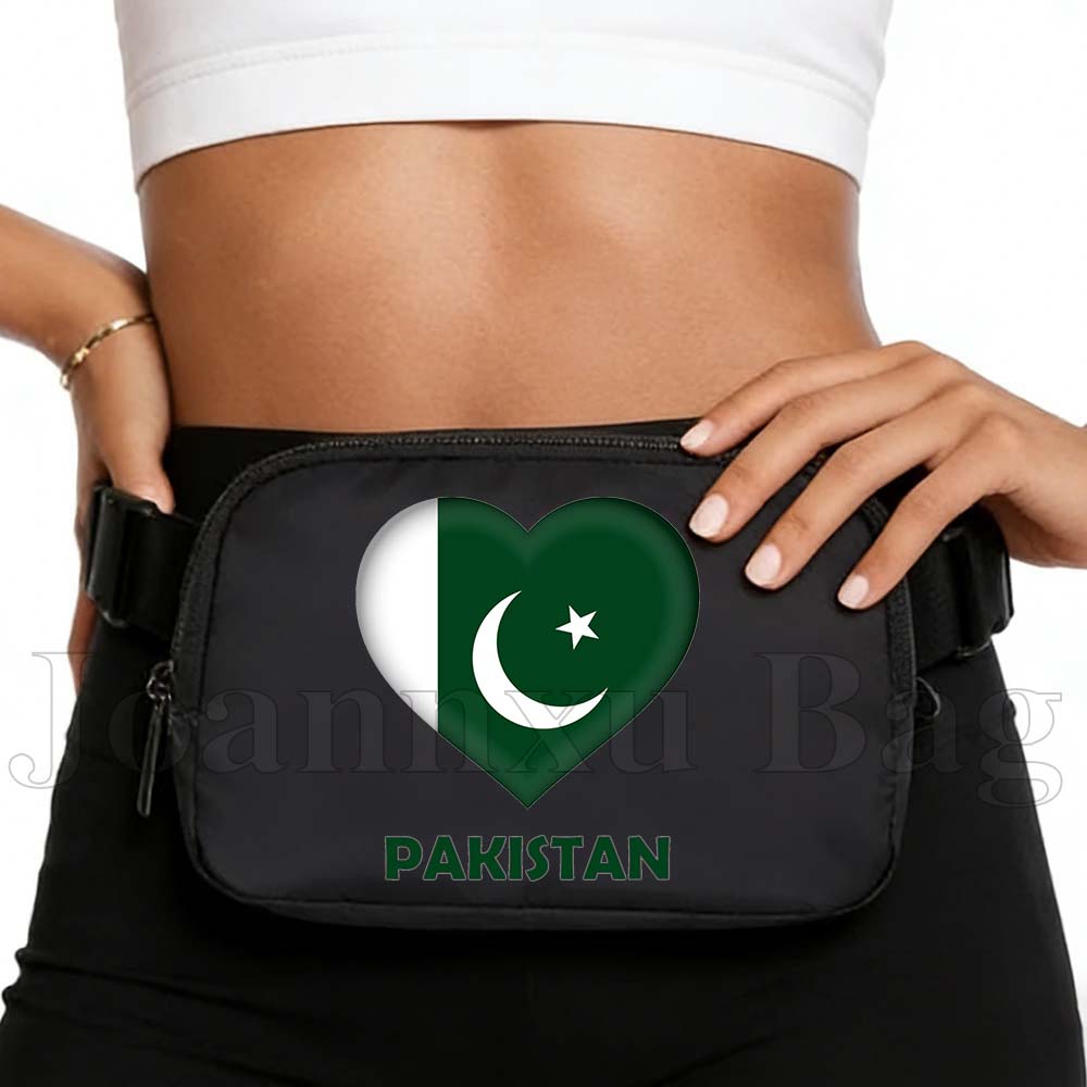 Women Bags Pakistan - 파키스탄 하트 플래그 가슴 모바일 허리