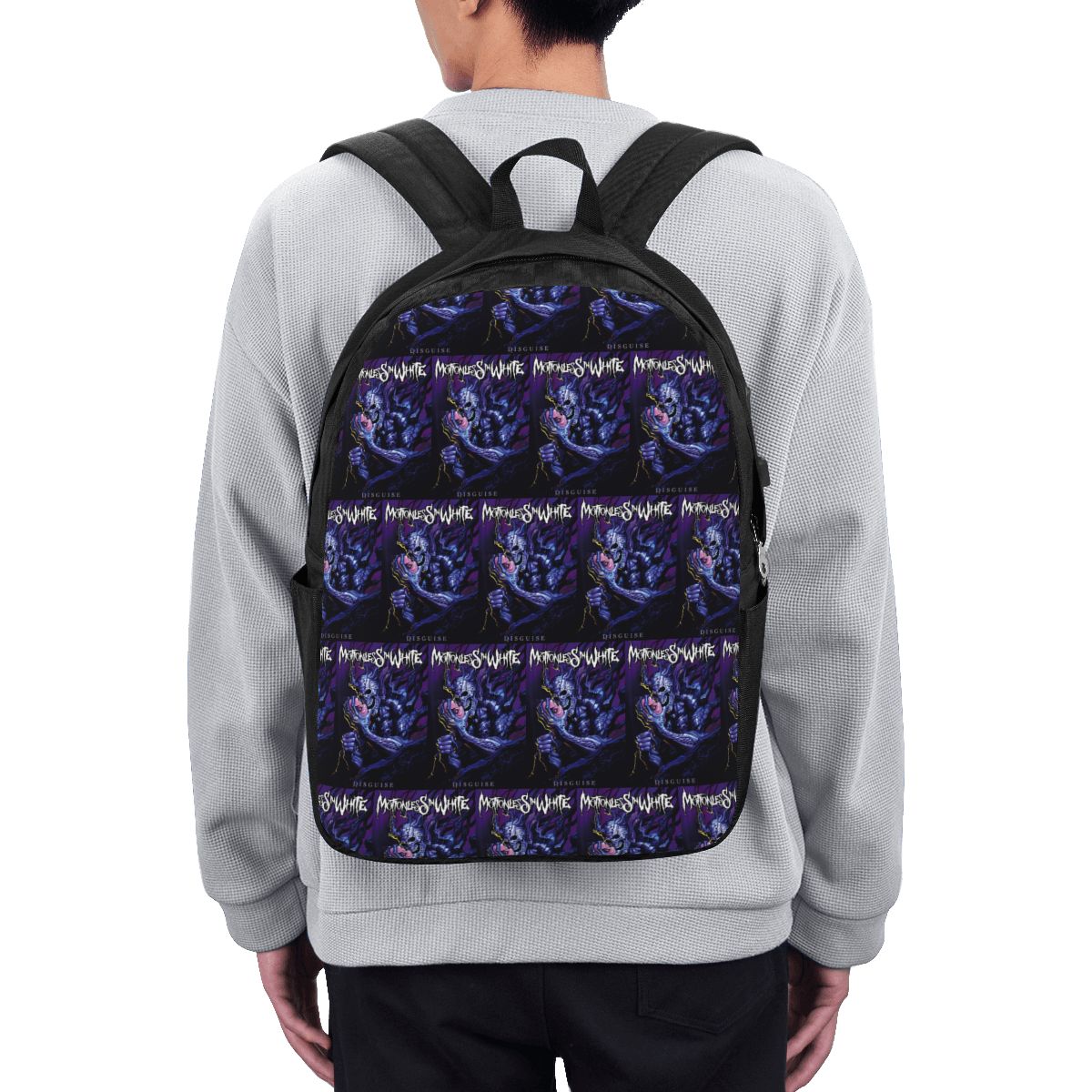 Womens Backpack - Motionless In White 배낭 여행 노트북