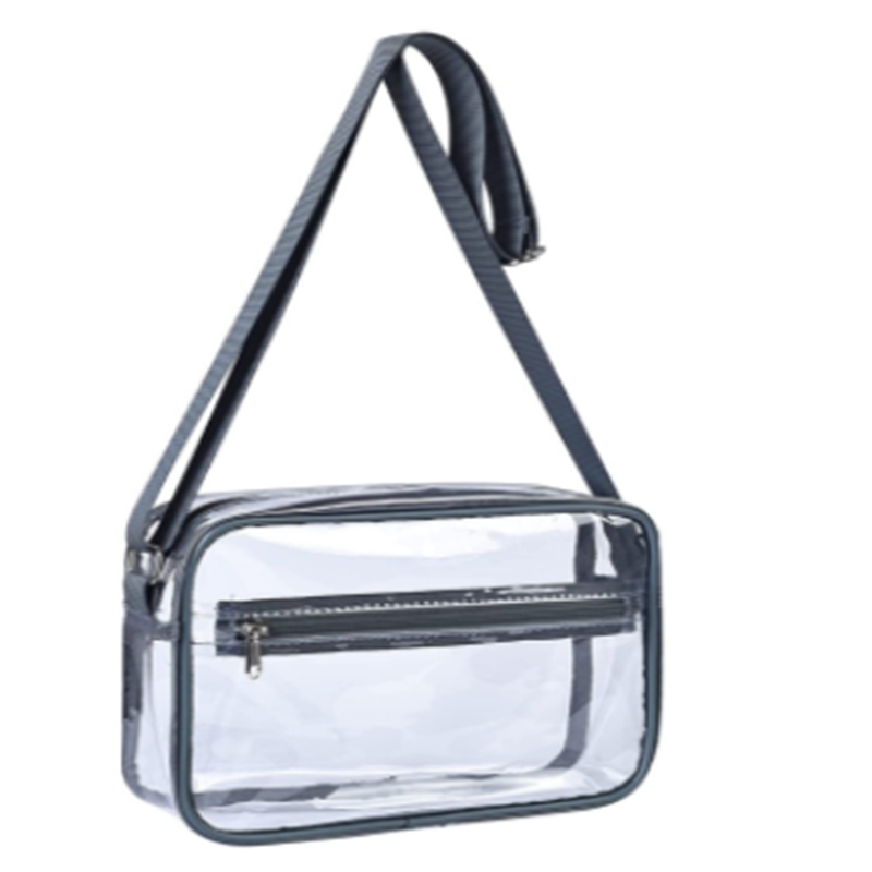 Women Bags Polene - 여성용 투명 숄더백, 단색 투명 지갑,