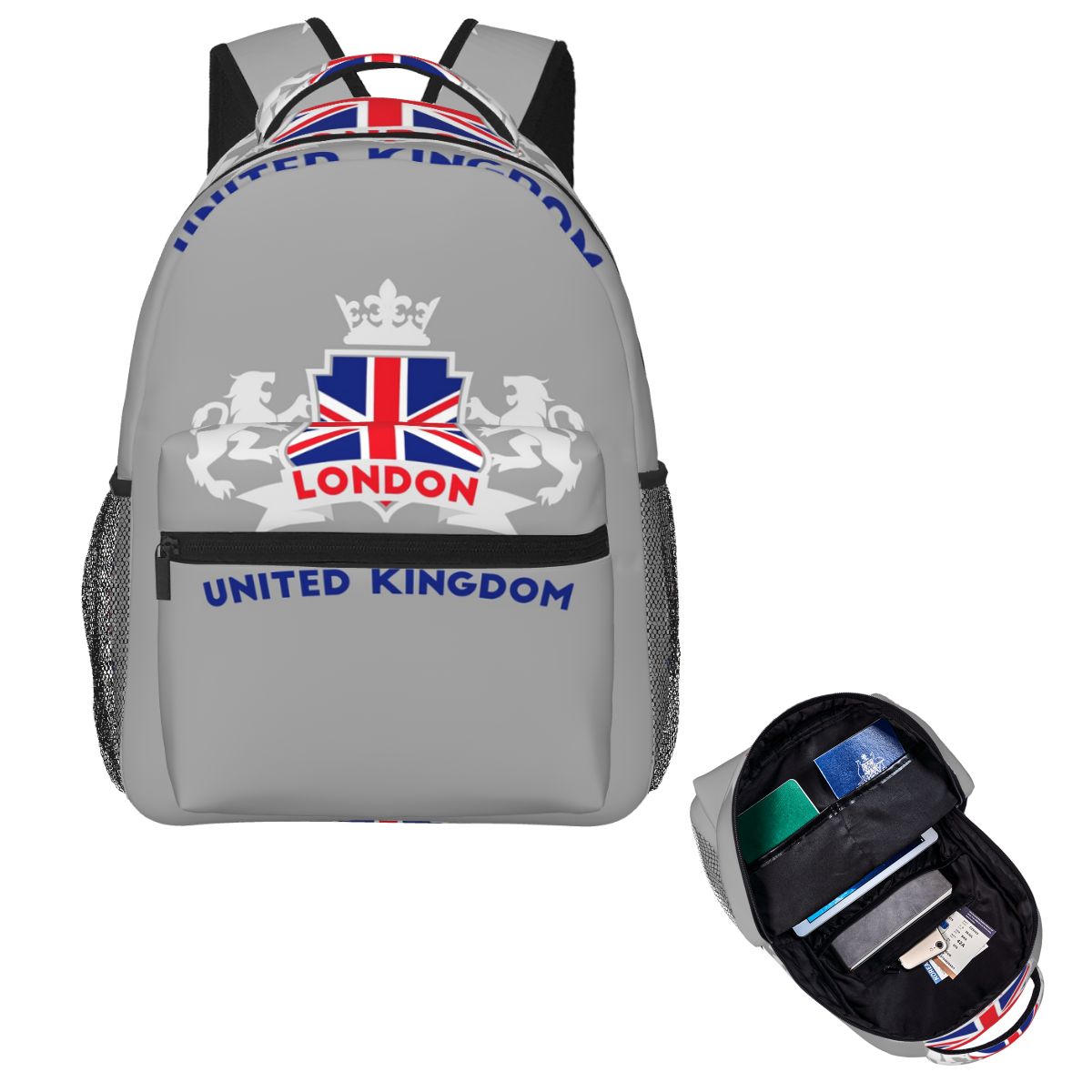 Women Bags Uk - 영국 국기 유니언 잭 영국 학생