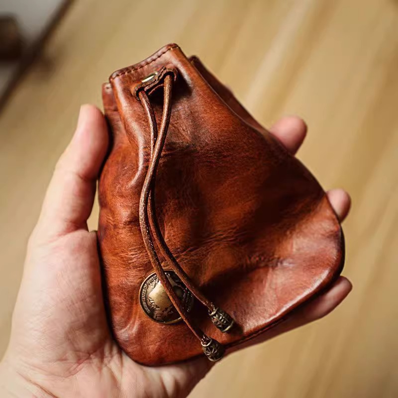 Women'S Japanese Bags - 일본식 정품 부드러운 가죽 지갑 미니
