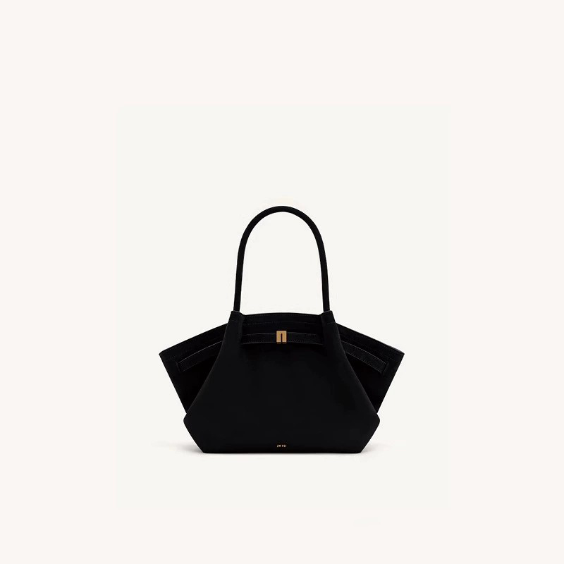 Women Bags Jw Pei - JW PEI 패션 블랙 빈티지 스웨이드