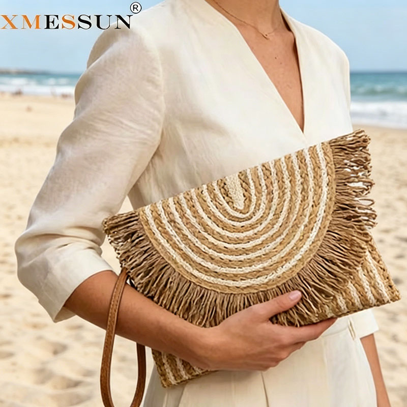 Women Bags Jw Pei - 패션 럭셔리 우븐 클러치 백 대용량