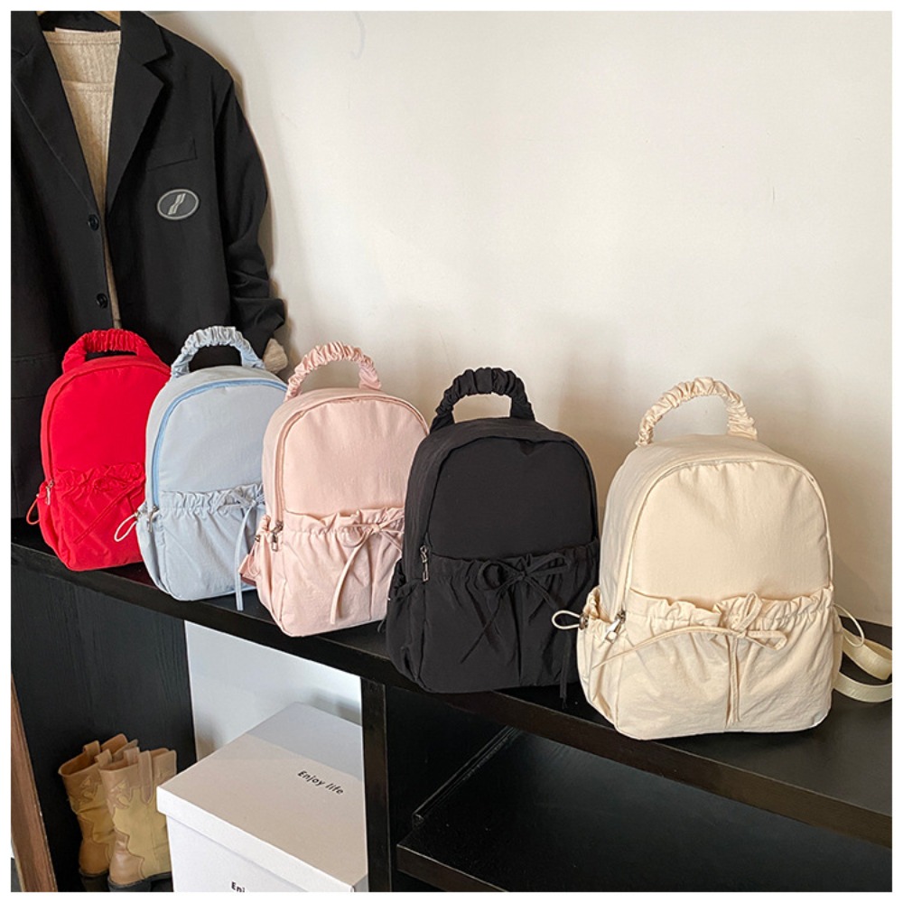 일본식 여성용 백팩, 리본이 달린 가볍고 패셔너블한 학 - Women'S Japanese Bags 리뷰 및 가격