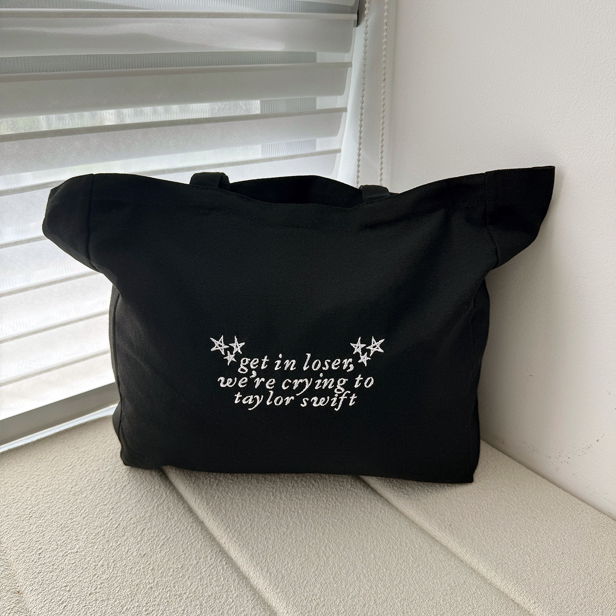 미국 빈티지 스타일 면 캔버스 토트백 자수 여성 스트리 - Women Bags Ck 리뷰 및 가격