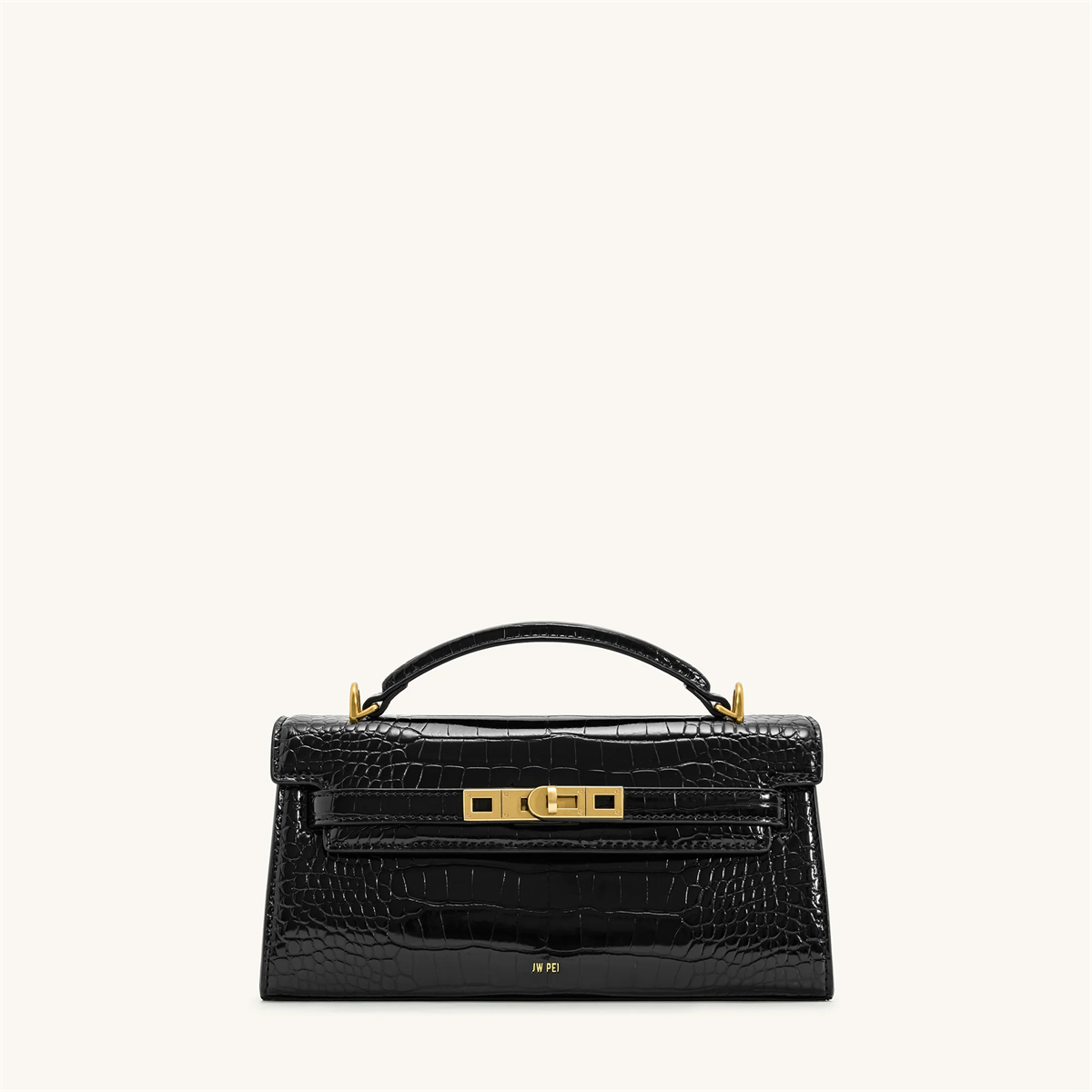 고급 가죽과 직조 소재의 핸드백, 빈티지 메탈 버클,  - Women Bags Jw Pei 리뷰 및 가격