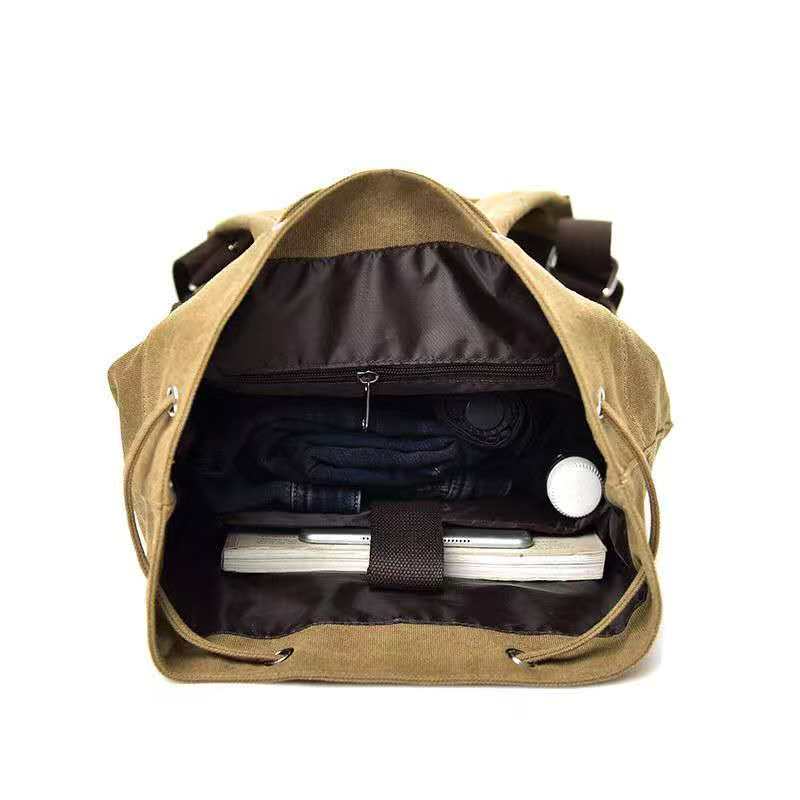 2026 캔버스 백팩 듀얼 숄더 스트랩 대용량 버킷 백 - Women Bags Casual 리뷰 및 가격