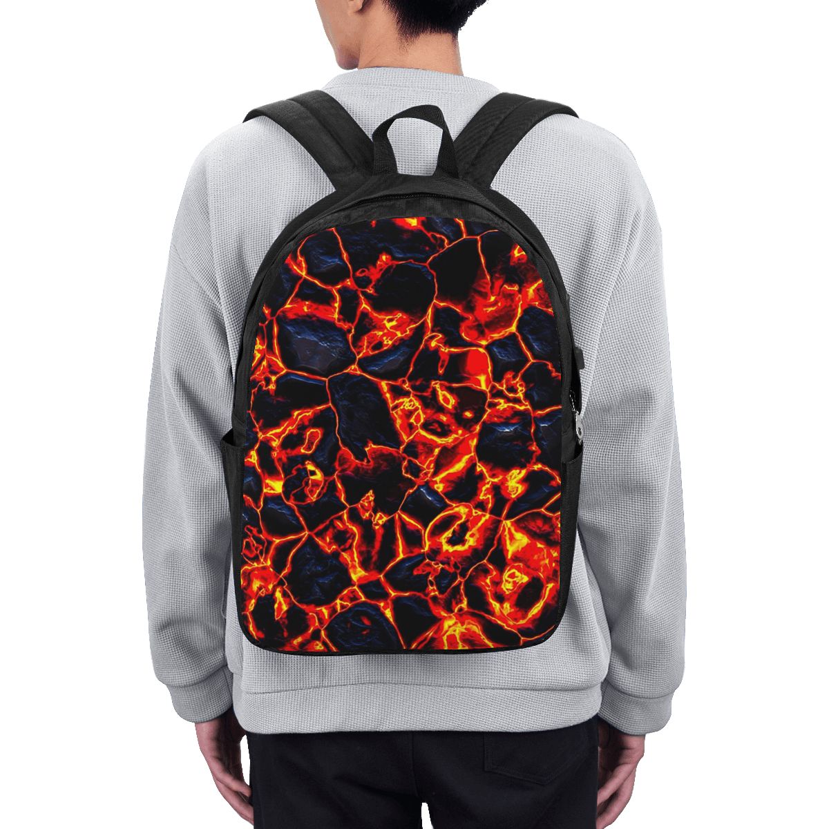 마그마 화산 용암 화재 배낭 여행 노트북 가방 컴퓨터  - Womens Backpack 리뷰 및 가격