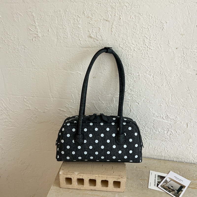 2026 신상 폴카 도트 미니 보스턴 숄더백, 우아한  - Women Bags Mini 리뷰 및 가격