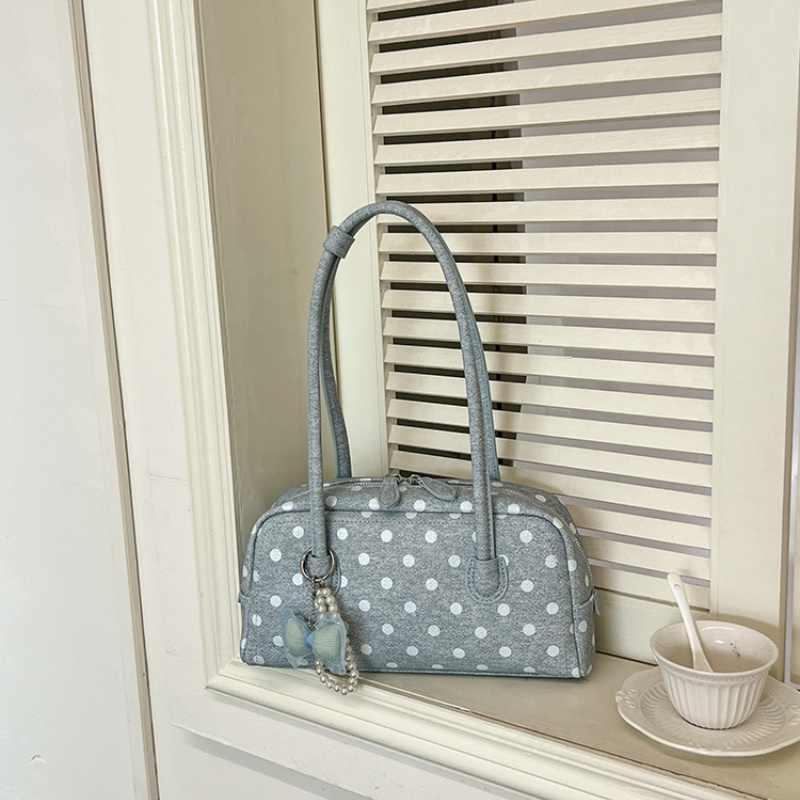 2026 신상 폴카 도트 미니 보스턴 숄더백, 우아한  - Women Bags Mini 리뷰 및 가격