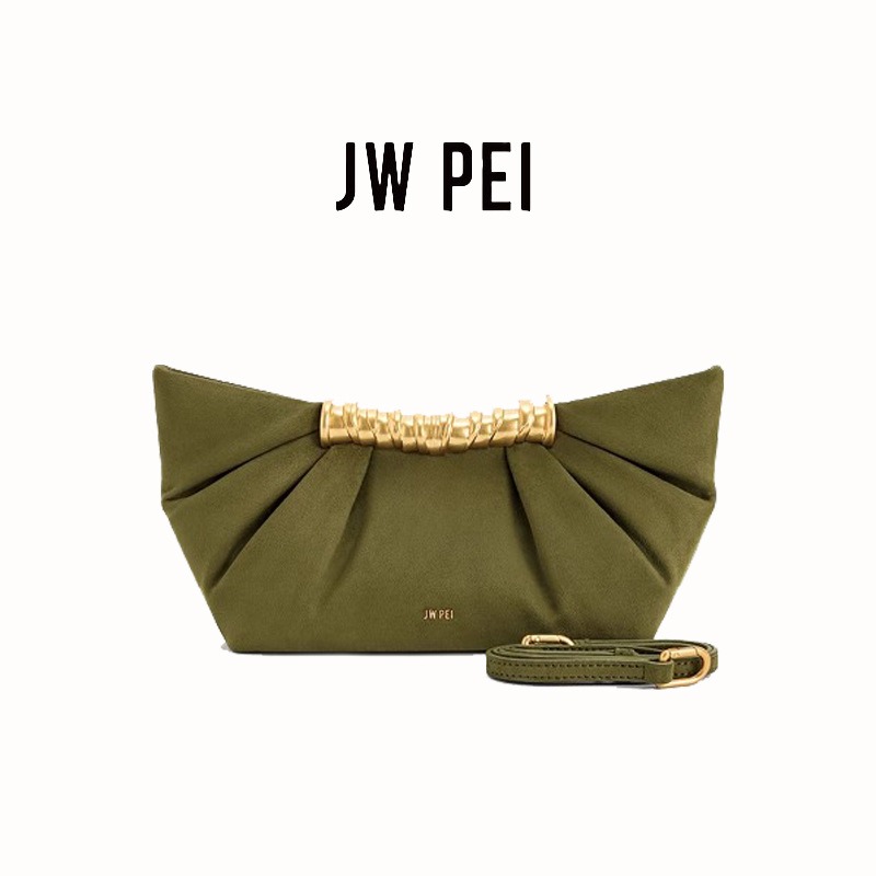 JW PEI 레이아 플리츠 클러치 메탈 패션 하이엔드  - Women Bags Jw Pei 리뷰 및 가격