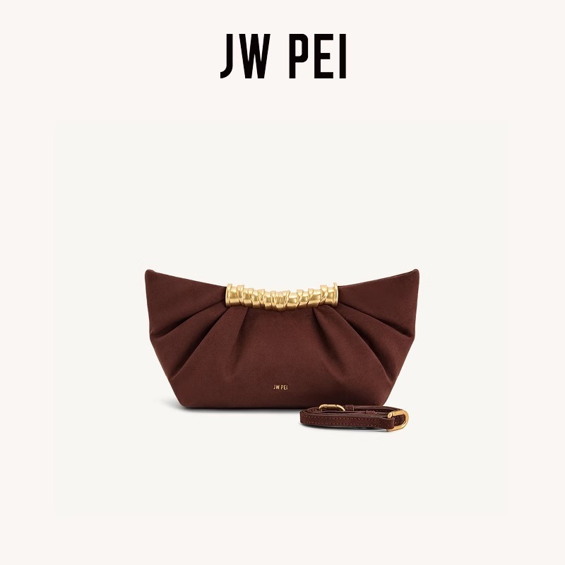 JW PEI 레이아 플리츠 클러치 메탈 패션 하이엔드  - Women Bags Jw Pei 리뷰 및 가격