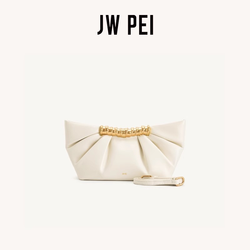 JW PEI 레이아 플리츠 클러치 메탈 패션 하이엔드  - Women Bags Jw Pei 리뷰 및 가격