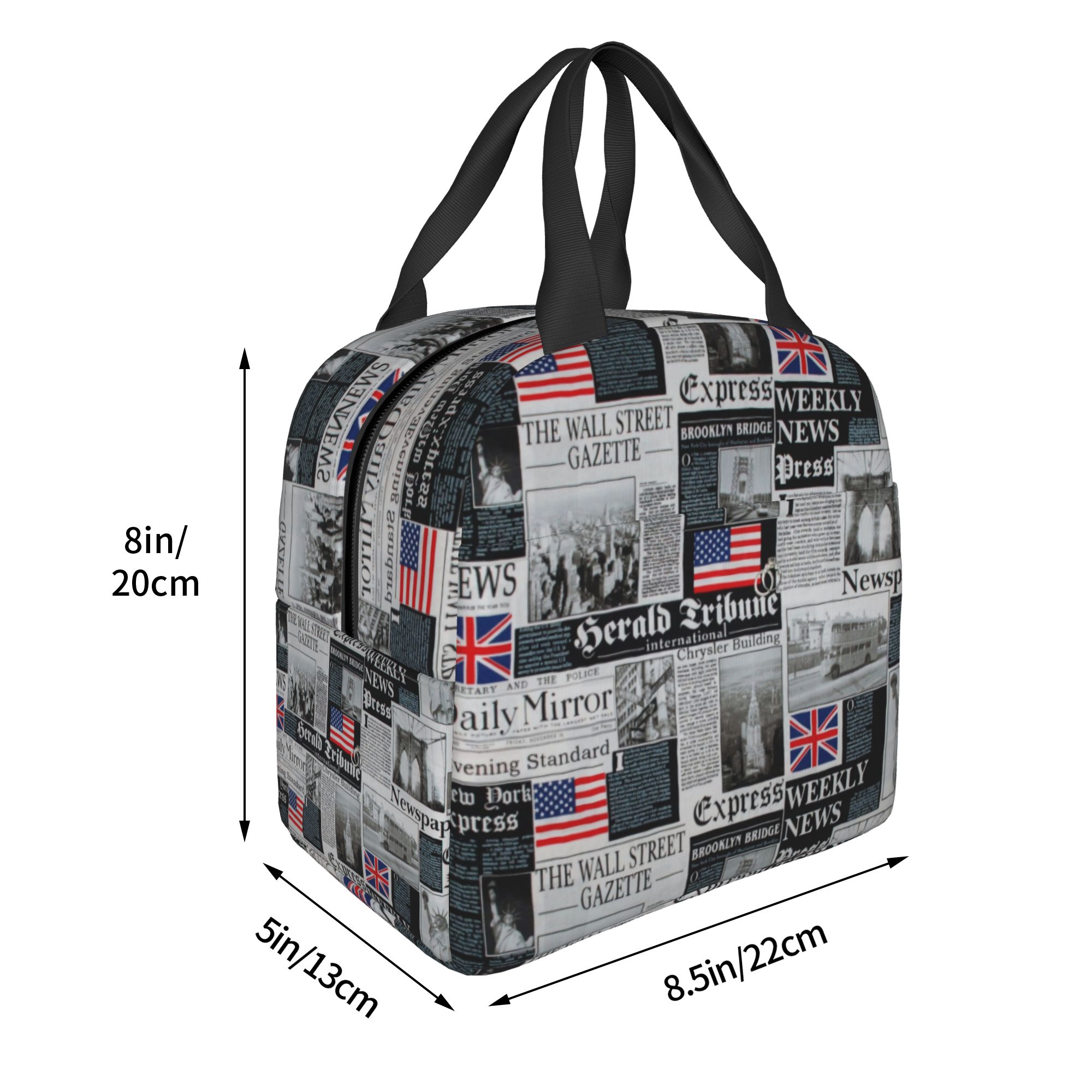 런던 영국 국기 영국 미국 패턴 휴대용 도시락 여성용  - Women Bags Uk 리뷰 및 가격