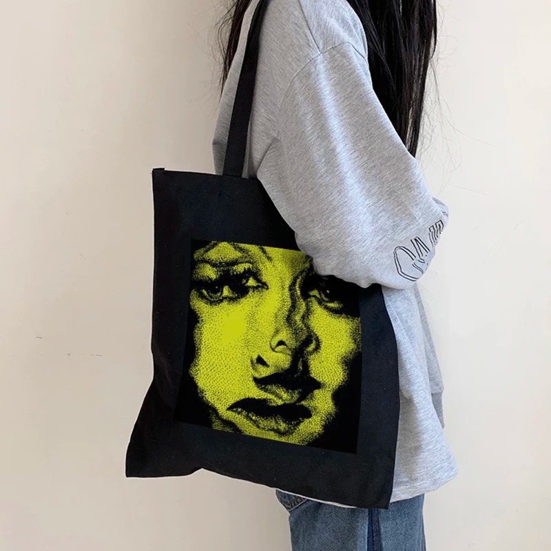 호러 여성 캔버스 백 펑크 빈티지 다크 대용량 인스 만 - Women'S Vegan Bags 리뷰 및 가격