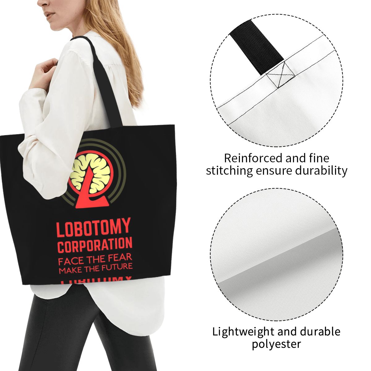 Limbus Company 쇼핑 토트 백 캔버스 대용량 - Women Bags Company 리뷰 및 가격
