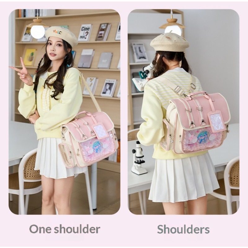 일본 학교 가방 청소년 소녀 휴대용 책가방 카와이 배낭 - Women'S Japanese Bags 리뷰 및 가격