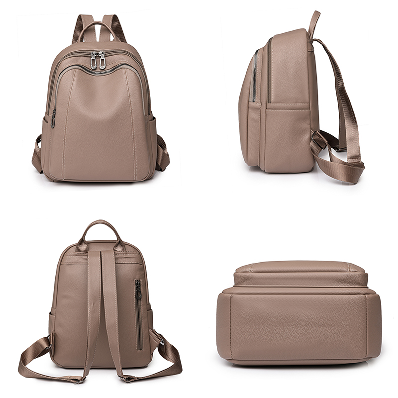 고품질 가죽 배낭 여성 대용량 배낭 지갑 여성 빈티지  - Women'S Vegan Bags 리뷰 및 가격