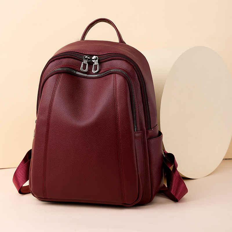 고품질 가죽 배낭 여성 대용량 배낭 지갑 여성 빈티지  - Women'S Vegan Bags 리뷰 및 가격