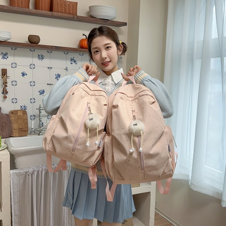 여성용 경량 스타 프린트 백팩 여행용 학교 가방 대용량 - Women Bags For Travel 리뷰 및 가격