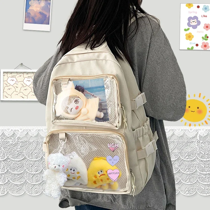 일본 카와이 이타백 여성용 신상 2026 투명 백팩 여 - Women'S Japanese Bags 리뷰 및 가격