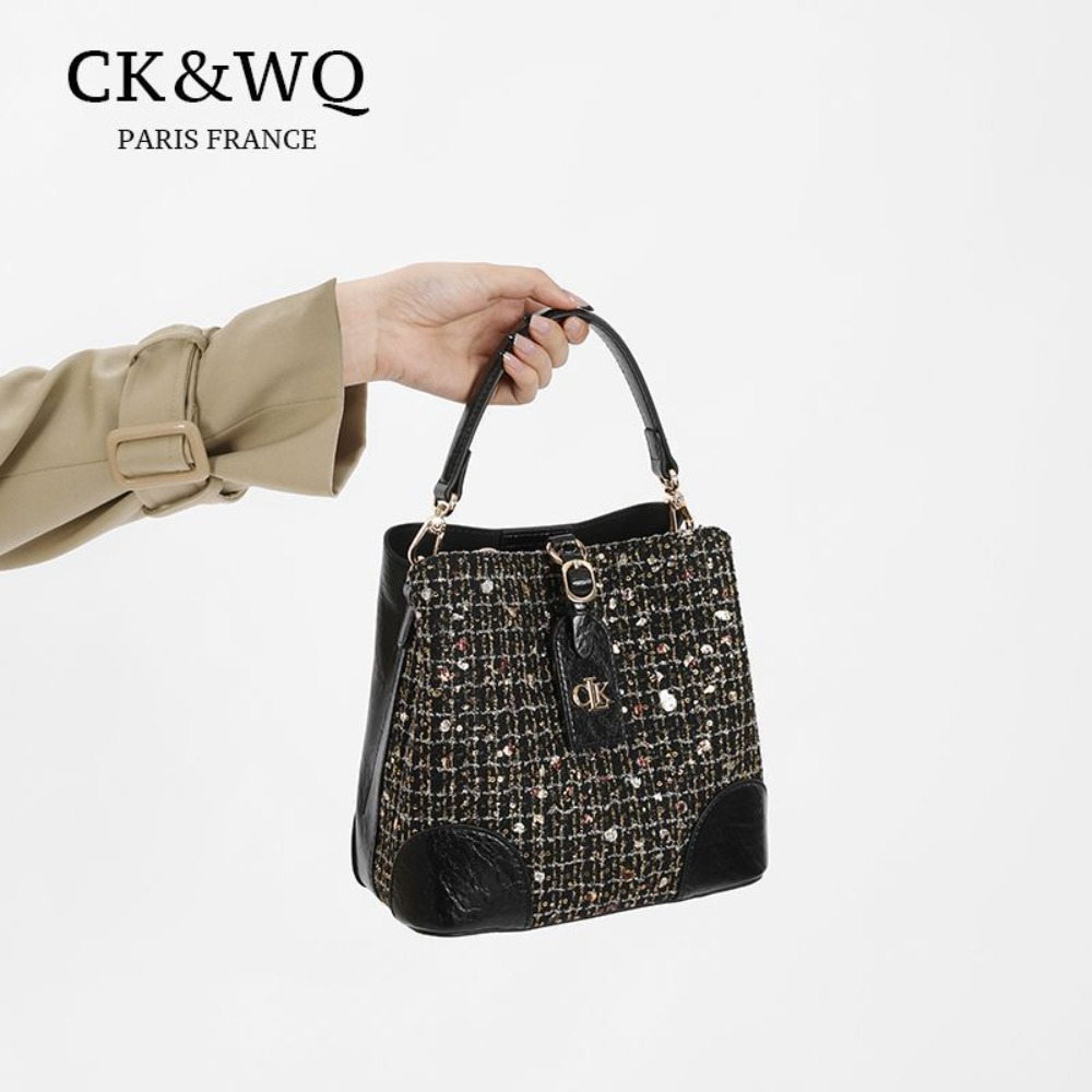 CK&WQ 대용량 버킷 백 여성용 다용도 고품질 패션  - Women Bags Ck 리뷰 및 가격