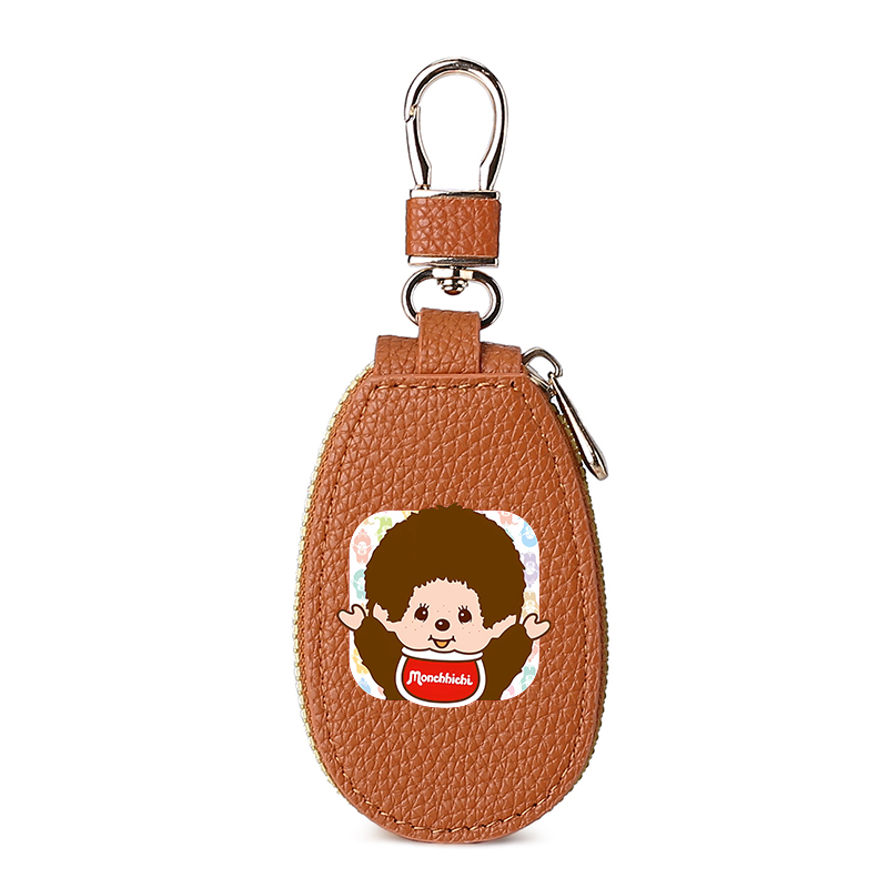1pcs MONCHHICHI 가죽 지퍼 키 지갑 여성  - Women Bags Mini 리뷰 및 가격