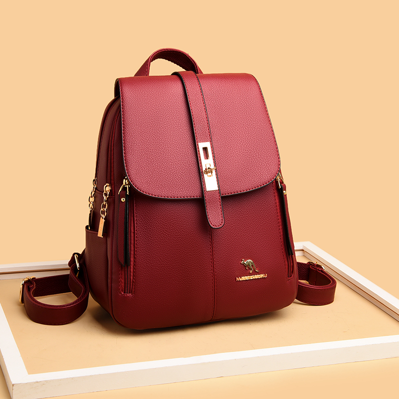 여성용 럭셔리 가죽 배낭, A Dos 캐주얼 데이팩,  - Women'S Vegan Bags 리뷰 및 가격