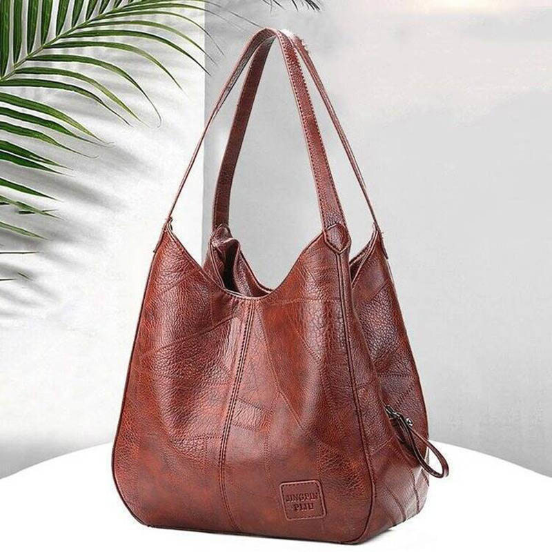 대용량 빈티지 가죽 토트백 넓은 3단 수납공간 프리미엄 - Women'S Vegan Bags 리뷰 및 가격