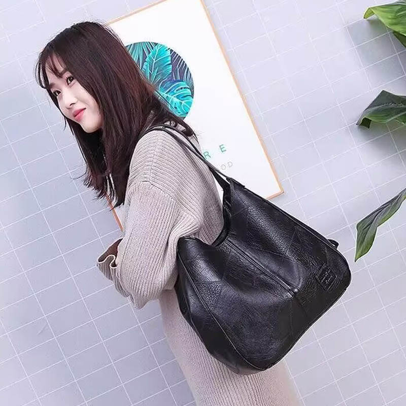 대용량 빈티지 가죽 토트백 넓은 3단 수납공간 프리미엄 - Women'S Vegan Bags 리뷰 및 가격