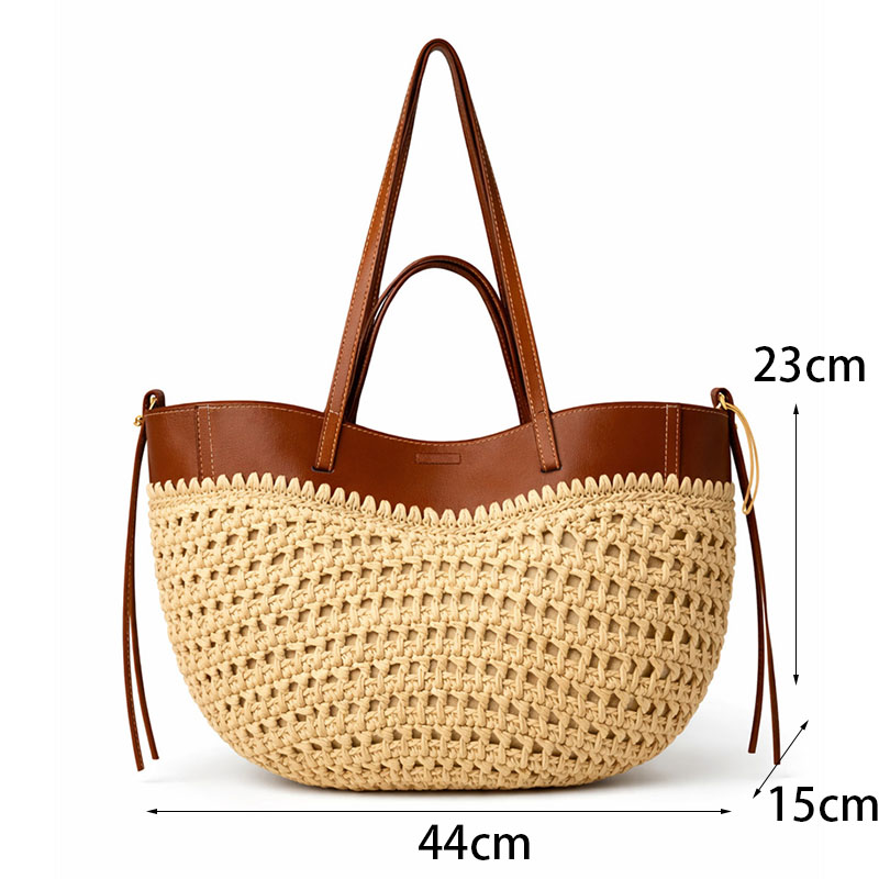 XMESSUN 여성용 새 밀짚 짠 토트 백, 패션 숄더 - Women Bags Jw Pei 리뷰 및 가격
