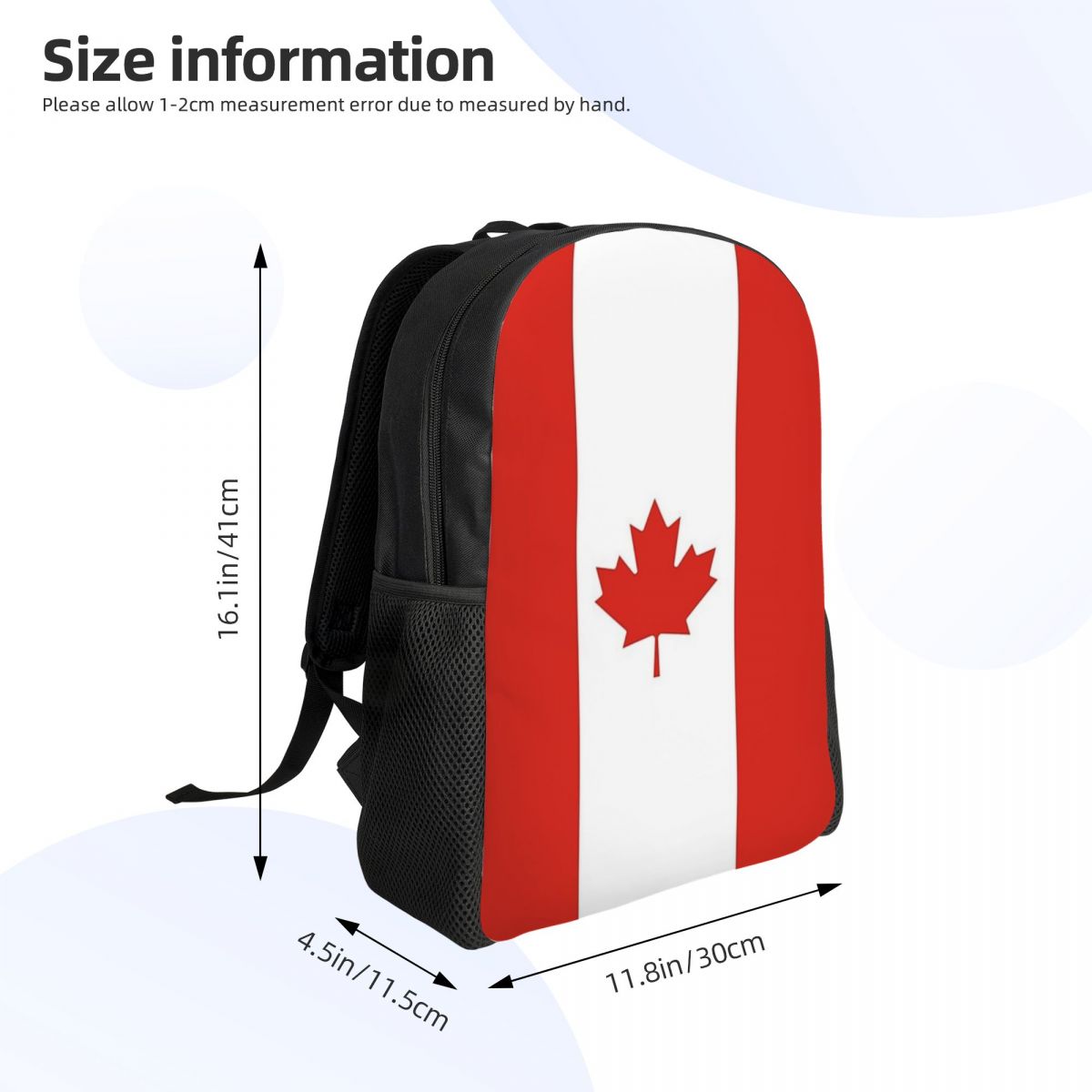 캐나다 국기 민속 문화 백팩 특가 세일 데이팩 대용량  - Women Bags Canada Sale 리뷰 및 가격