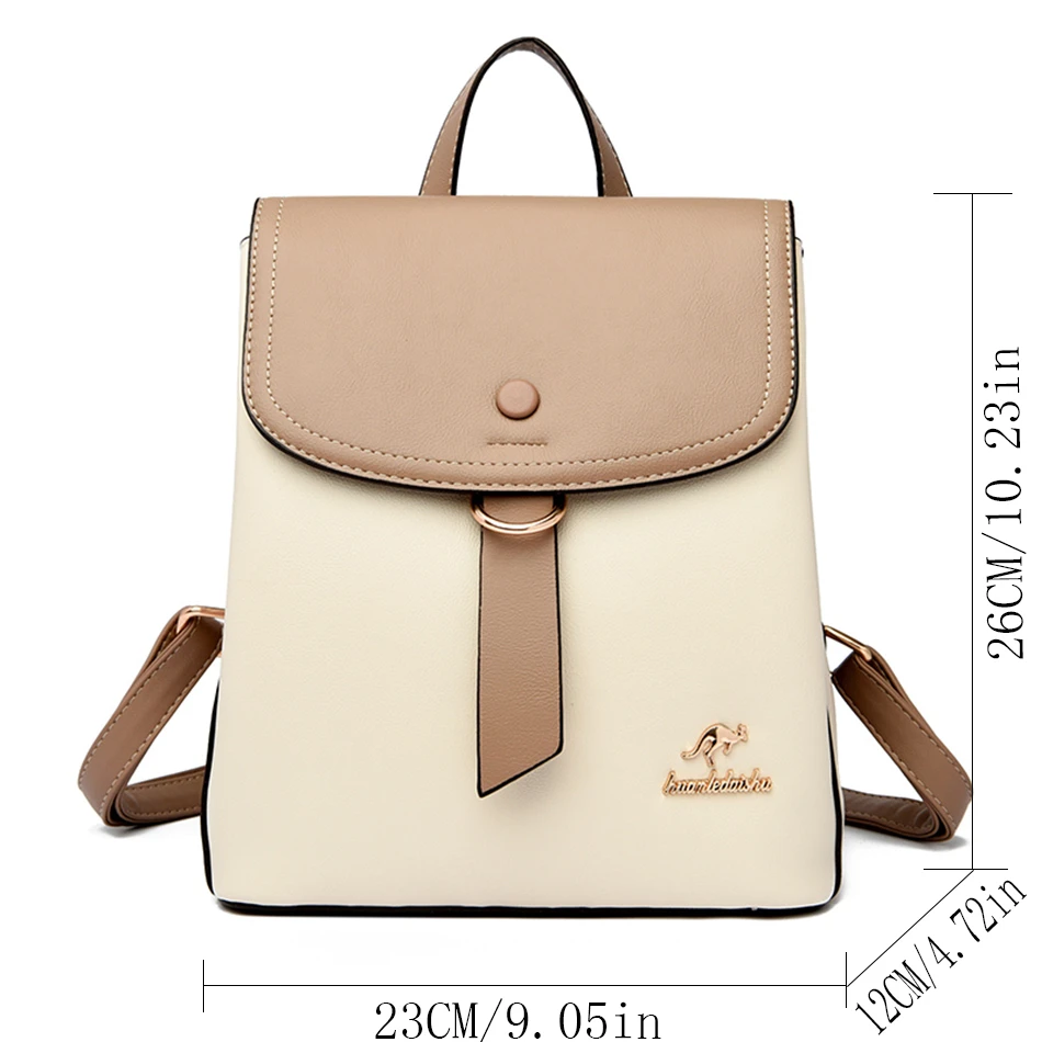 여성용 다기능 대용량 배낭, 패션 인쇄, 대비 색상 질 - Women'S Bags Going Out 리뷰 및 가격