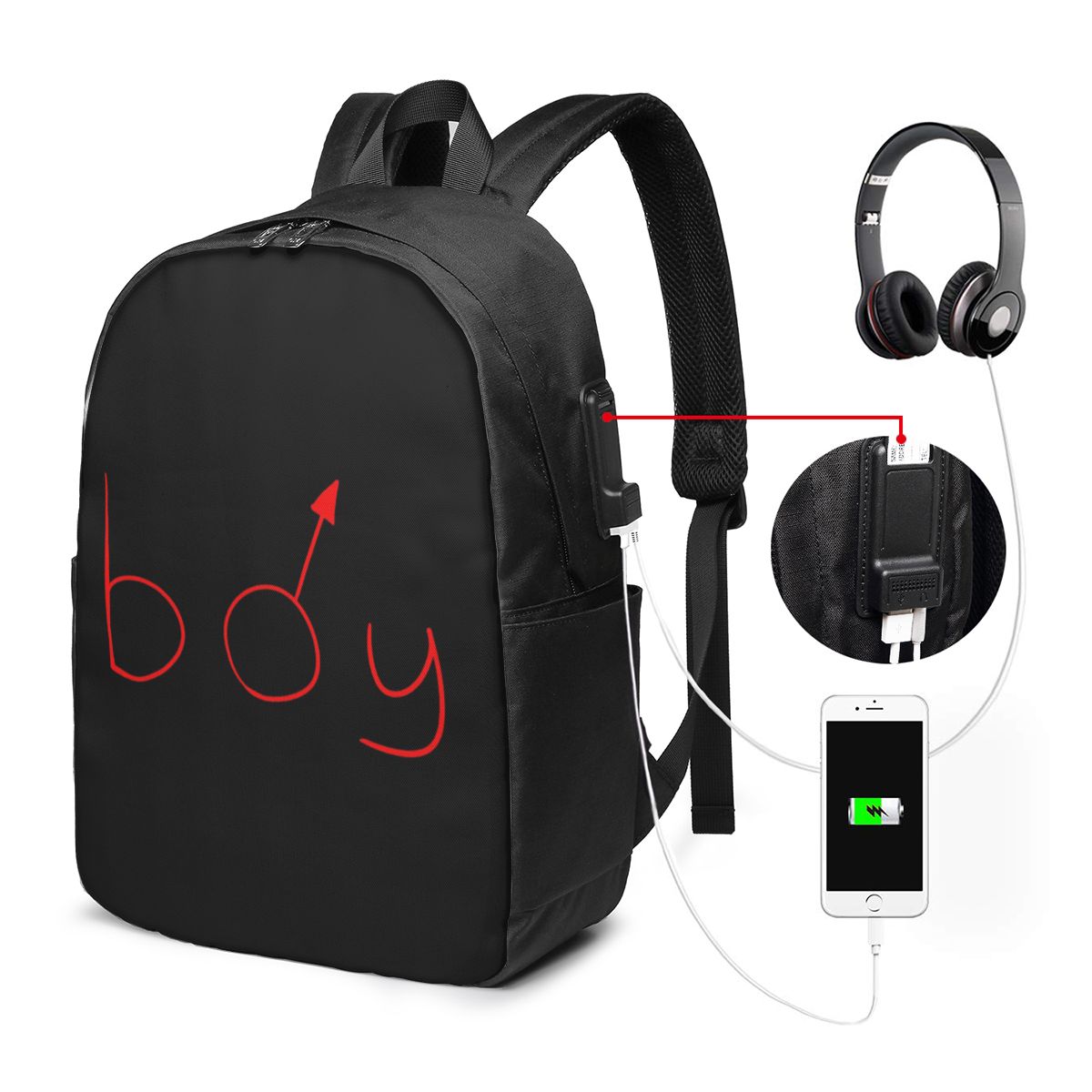 Boymoder 모자와 셔츠 배낭 여행 노트북 가방 컴 - Womens Backpack 리뷰 및 가격