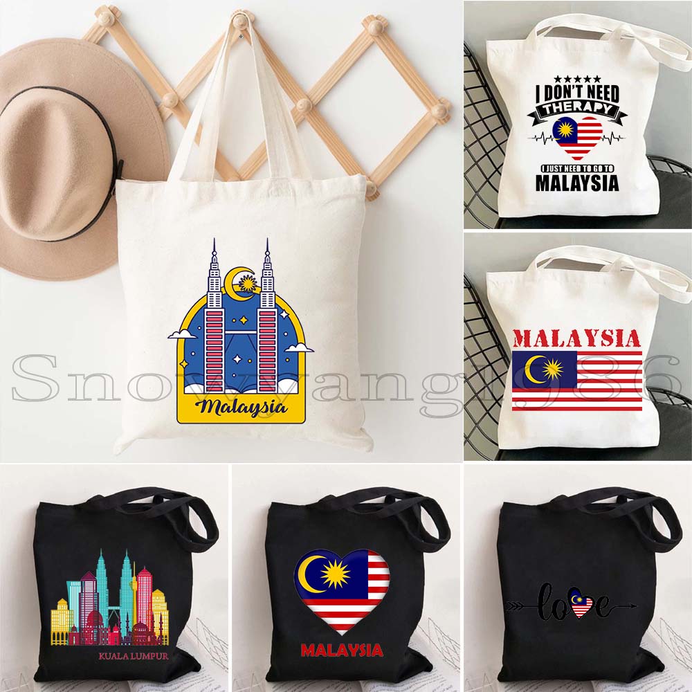 쿠알라룸푸르 말레이시아 국기 지도 말레이시아 선물 여성 - Women Bags Malaysia 리뷰 및 가격