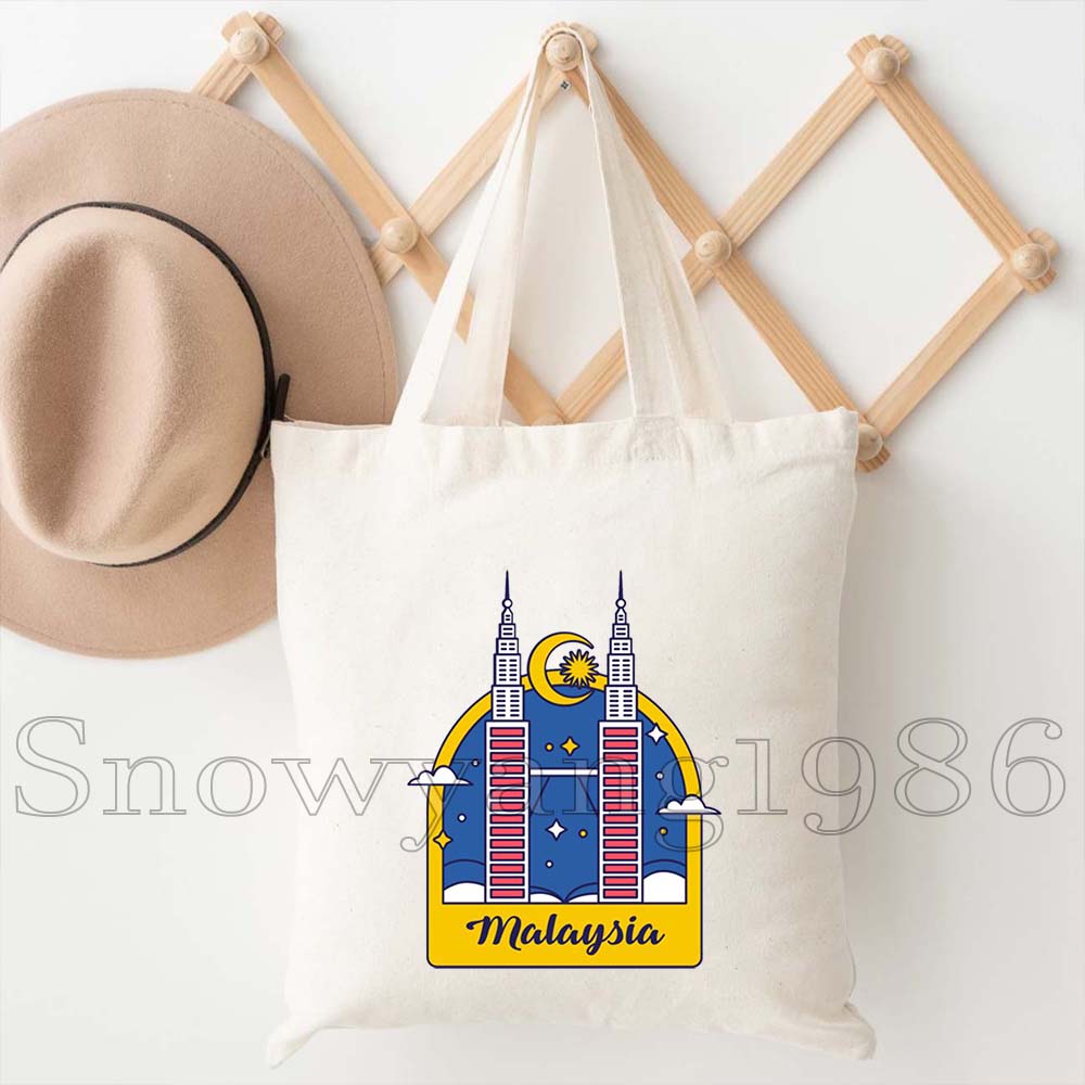 쿠알라룸푸르 말레이시아 국기 지도 말레이시아 선물 여성 - Women Bags Malaysia 리뷰 및 가격