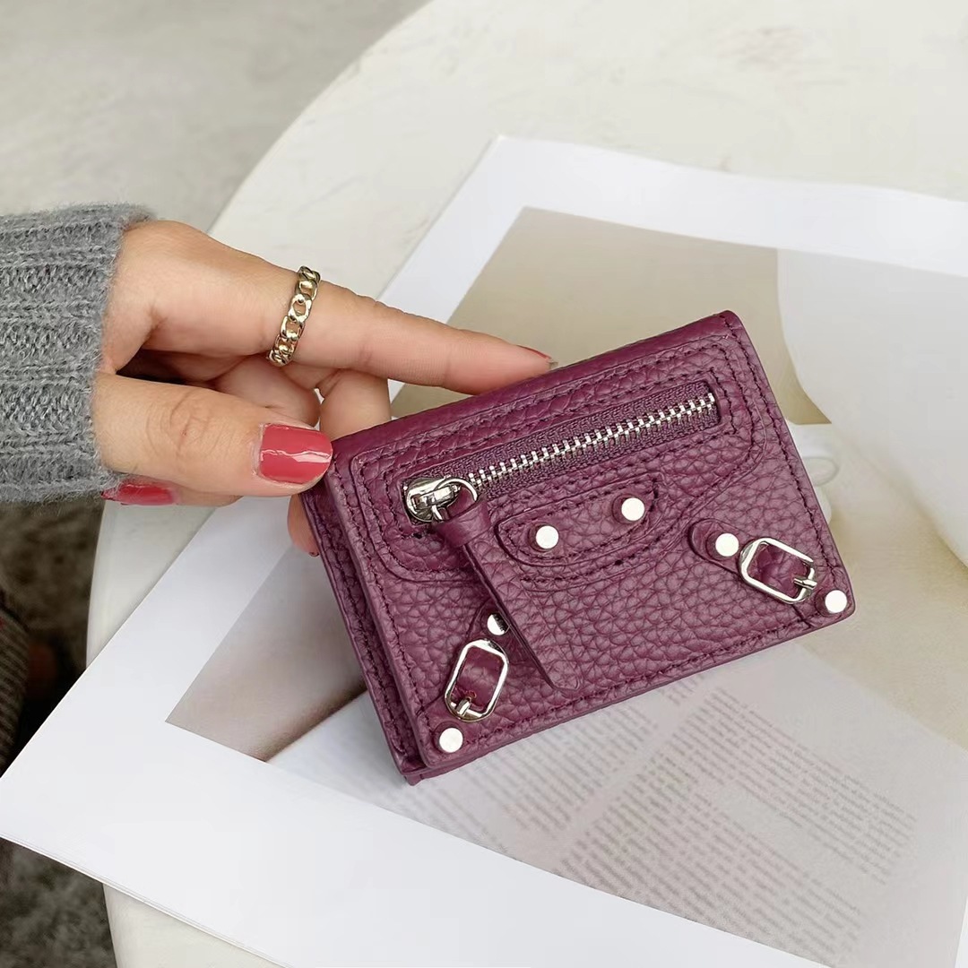여성용 미니 짧은 지갑, 정품 가죽, 스냅 플랩 동전  - Women Bags Ck 리뷰 및 가격