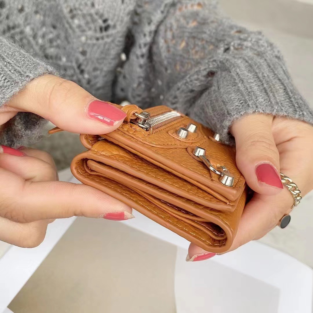 여성용 미니 짧은 지갑, 정품 가죽, 스냅 플랩 동전  - Women Bags Ck 리뷰 및 가격