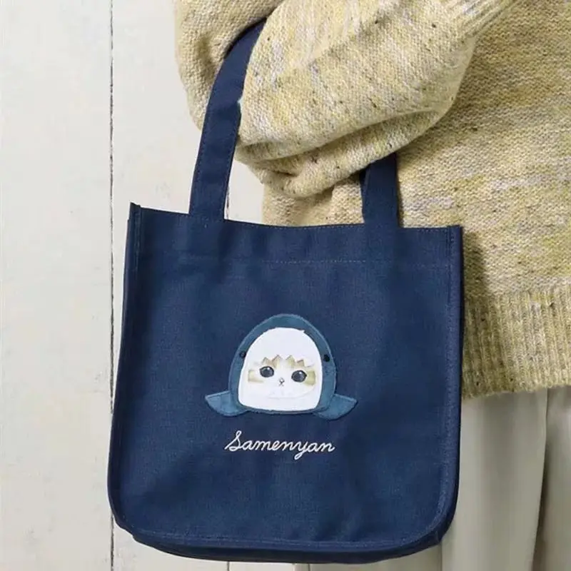 일본 모후산드 스타일의 새로운 귀여운 상어 고양이 만화 - Women'S Japanese Bags 리뷰 및 가격