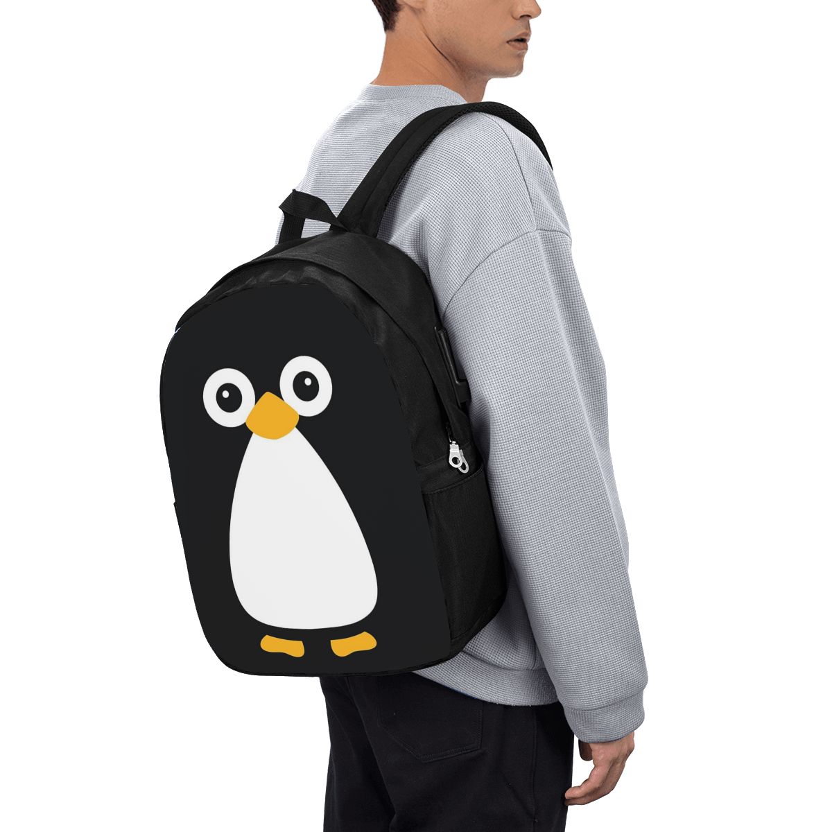 귀여운 벡터 펭귄 배낭 여행 노트북 가방 컴퓨터 대학생 - Womens Backpack 리뷰 및 가격