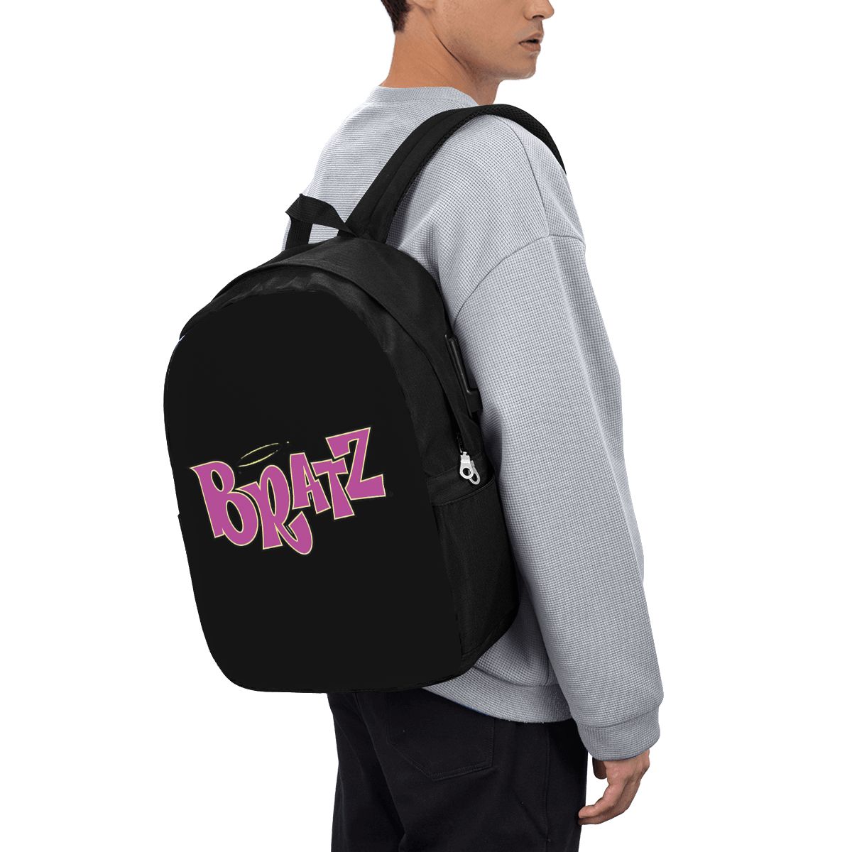 Bratz 로고 배낭 여행 노트북 가방 컴퓨터 대학생  - Womens Backpack 리뷰 및 가격