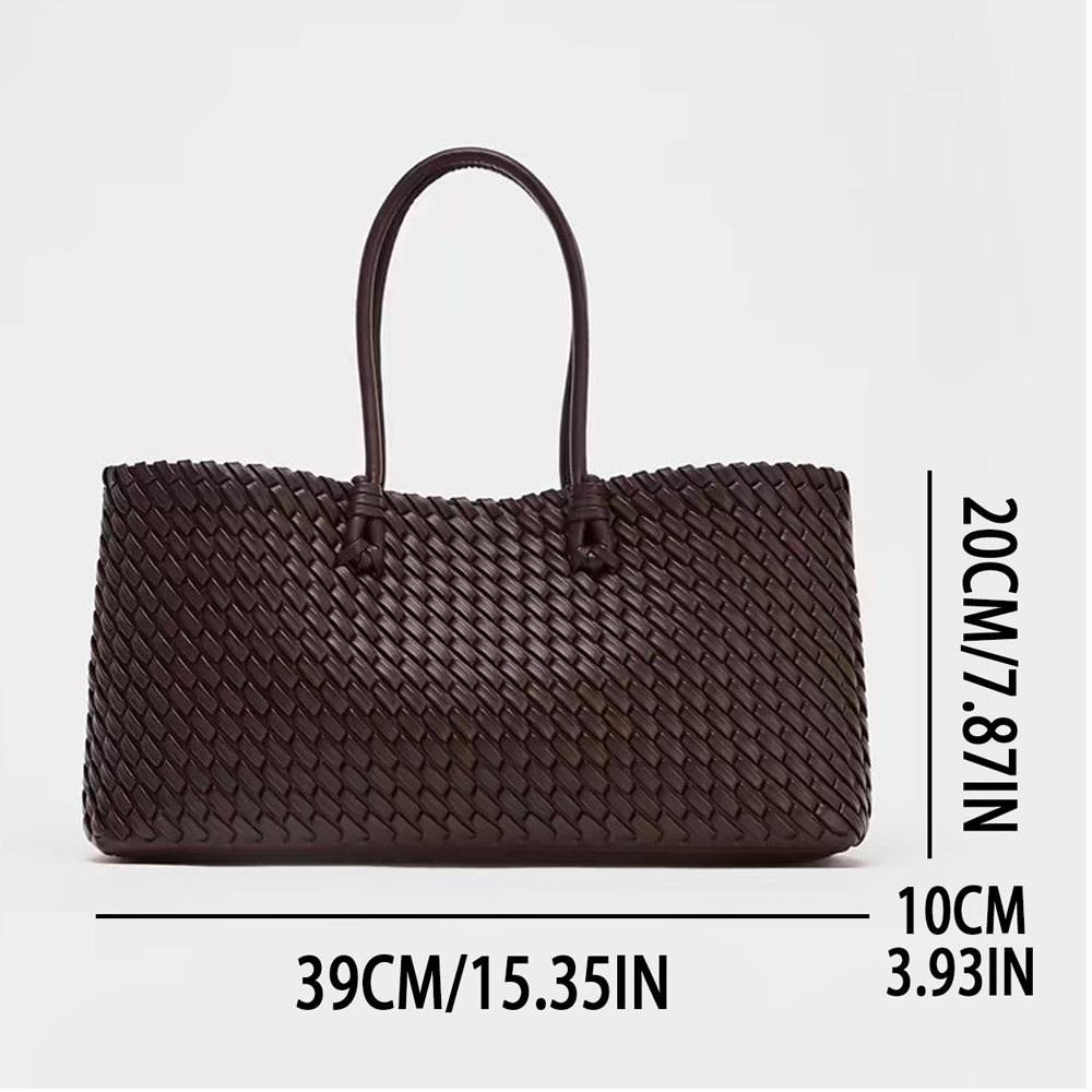 위븐 토트백 여성용 대형 숄더 핸드백 비건 레더 호보  - Women'S Vegan Bags 리뷰 및 가격
