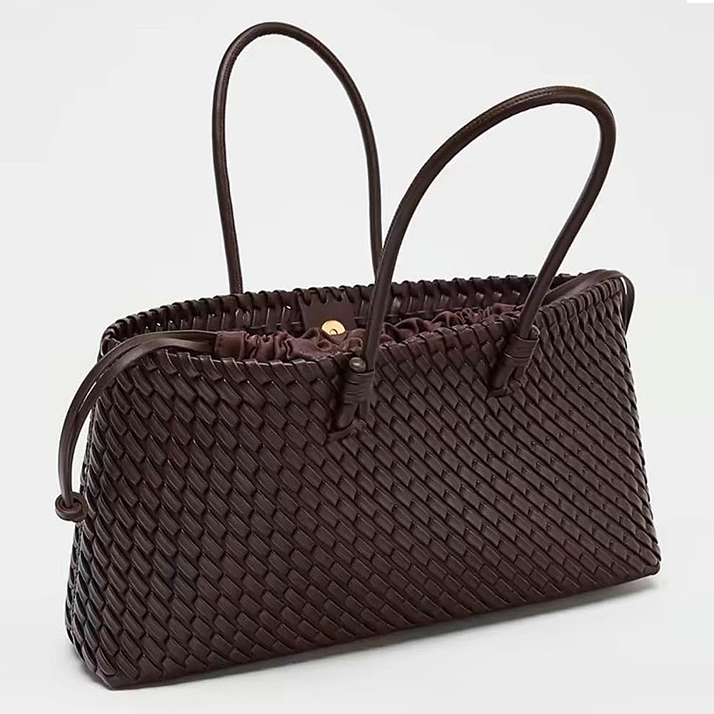 위븐 토트백 여성용 대형 숄더 핸드백 비건 레더 호보  - Women'S Vegan Bags 리뷰 및 가격