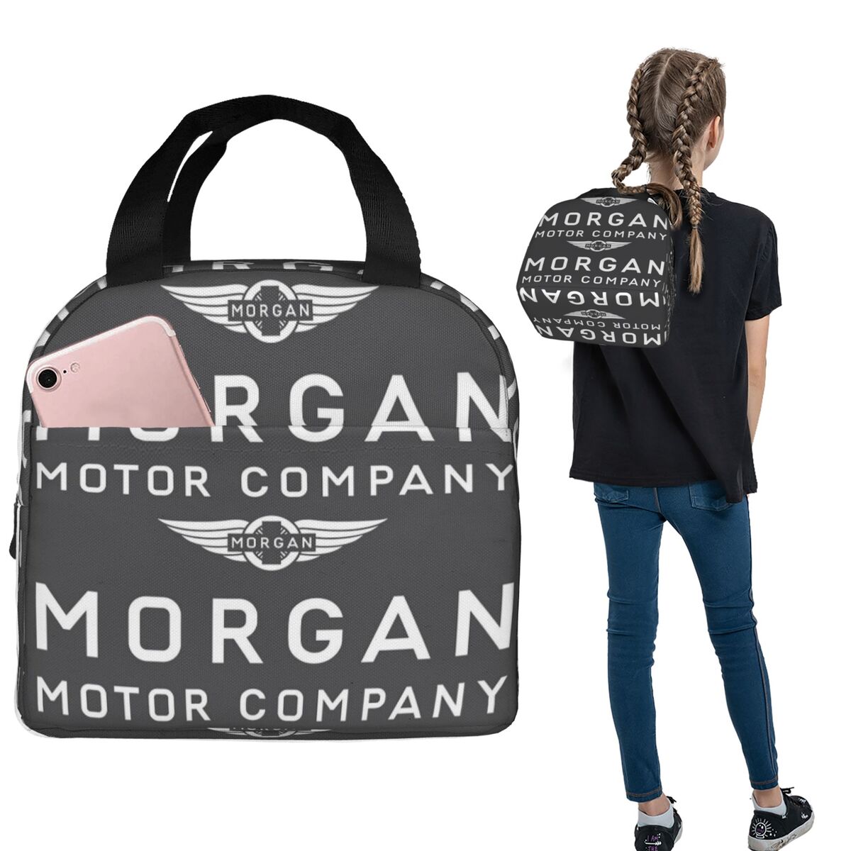모건 모터카 컴퍼니 여성용 절연 도시락 가방 어린이 휴 - Women Bags Company 리뷰 및 가격