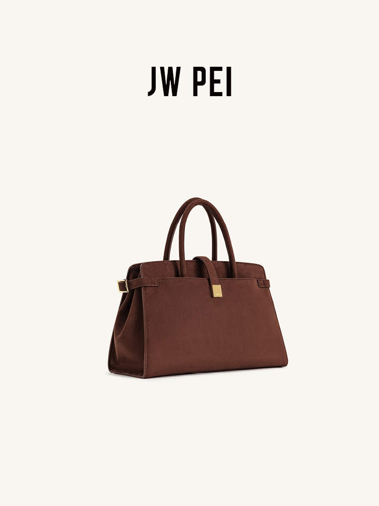 JW PEI 모조 스웨이드 핸드백 Saige 서류 가방 - Women Bags Jw Pei 리뷰 및 가격